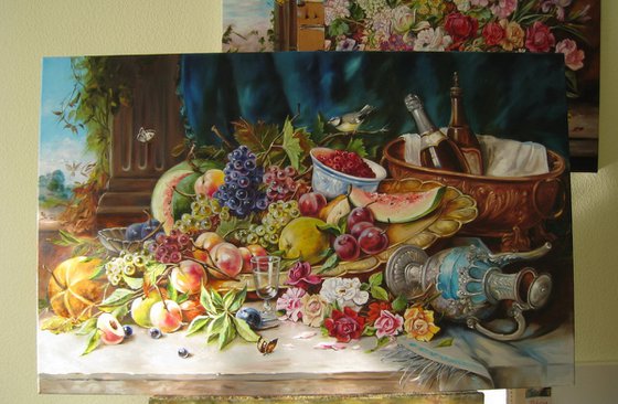 Summer Harvest Still Life