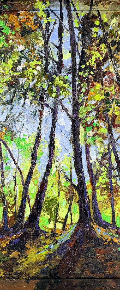 Green Breath by Maria Kireev