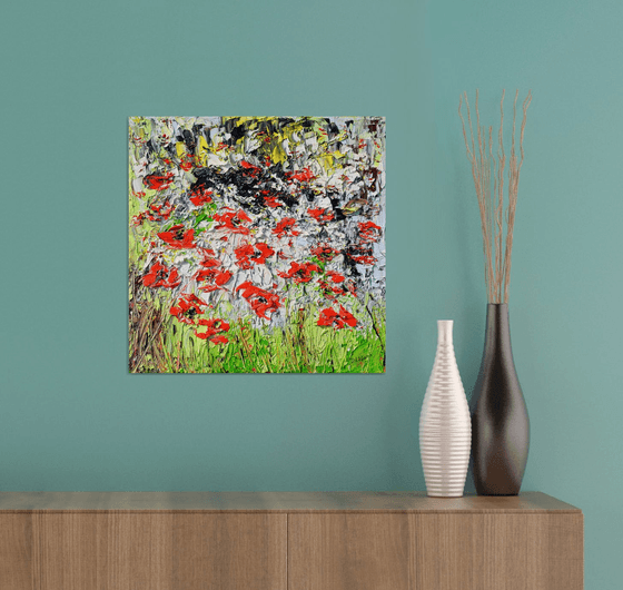 A Meadow Full Of Poppies