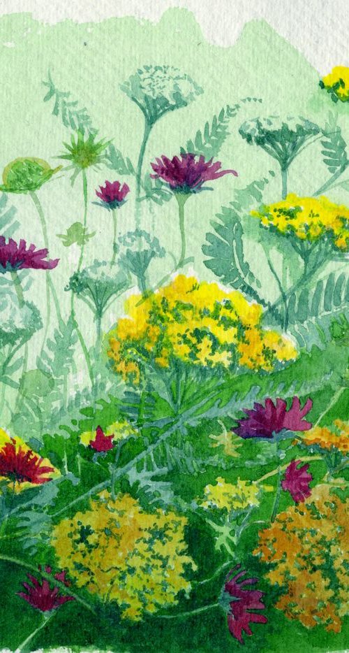 Church Cottage, Suffolk by Carole Griffin RBA (Royal Society of British Artists)