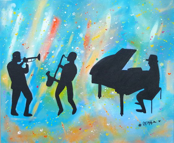 Futuristic Jazz Players