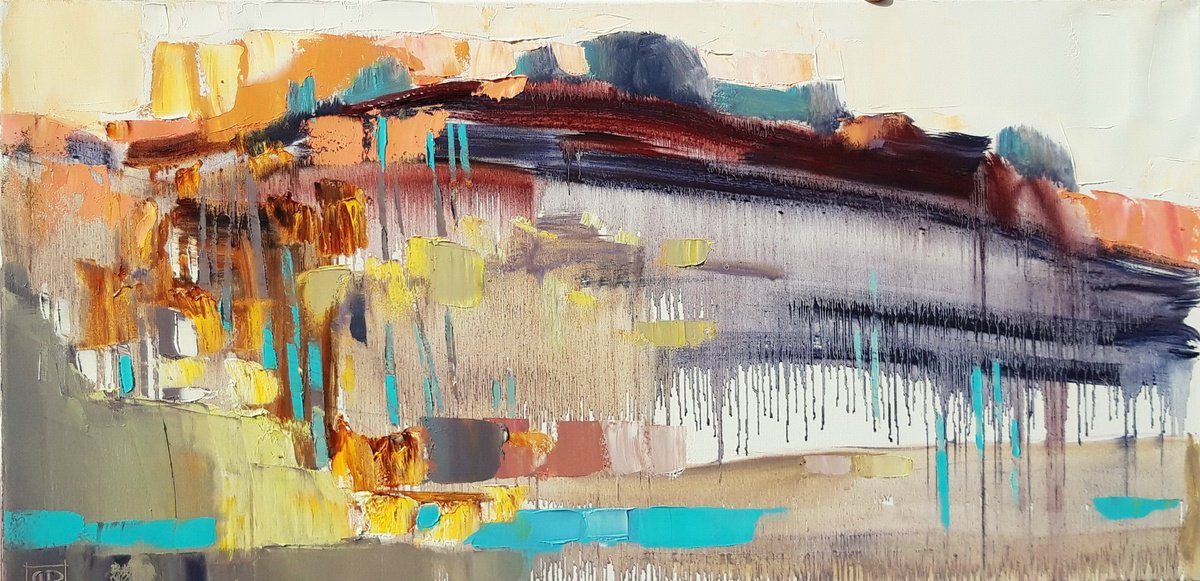 Sunny Autumn Day. By Lesya Ros, 39 X 20, Artwork For Sale On Artfinder
