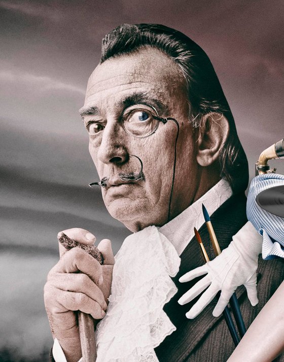 Portrait of Salvador Dali (No:2)