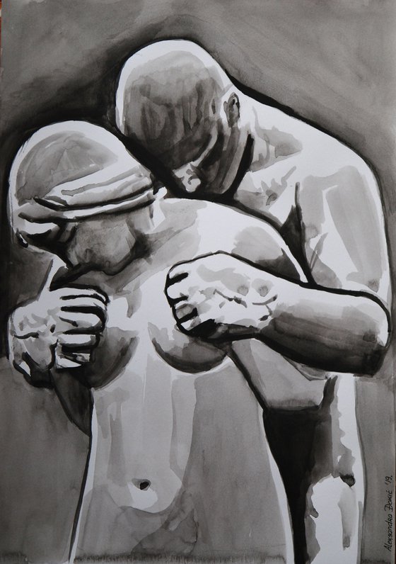 Couple / 42 X 29.7  cm