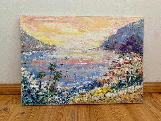 French riviera coast