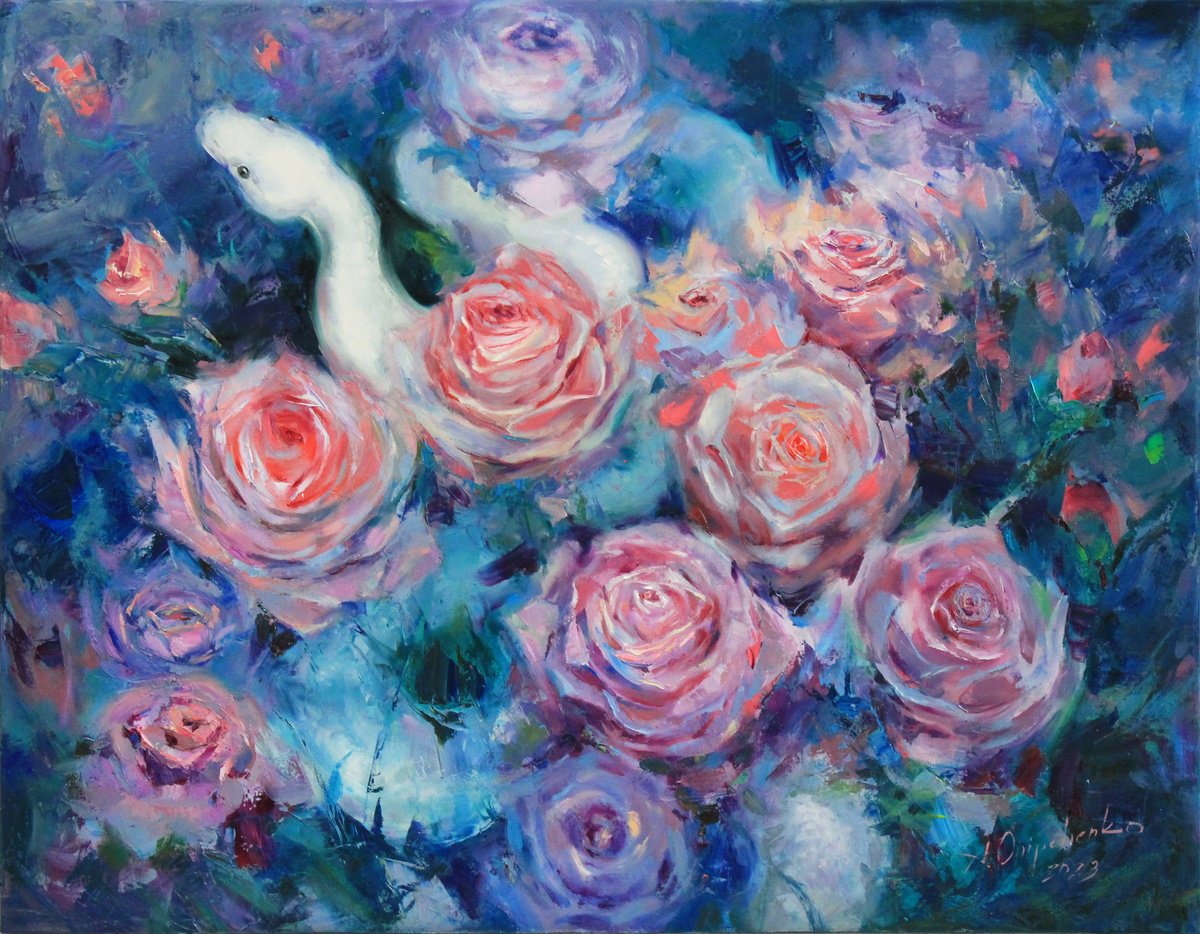 The Mystery Of Roses By Alisa Onipchenko-Cherniakovska, 35 X 28, Artwork For Sale On Artfinder