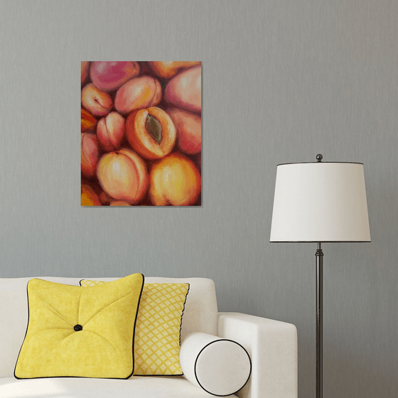 Sweet Peaches, 50 х 60 cm, oil on canvas