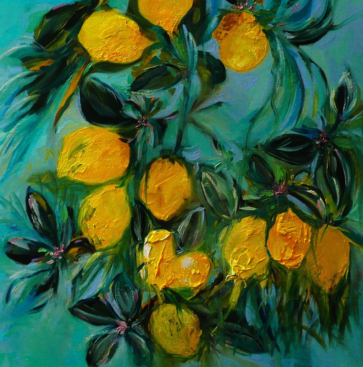 Amalfi Lemons by Lesley Blackburn