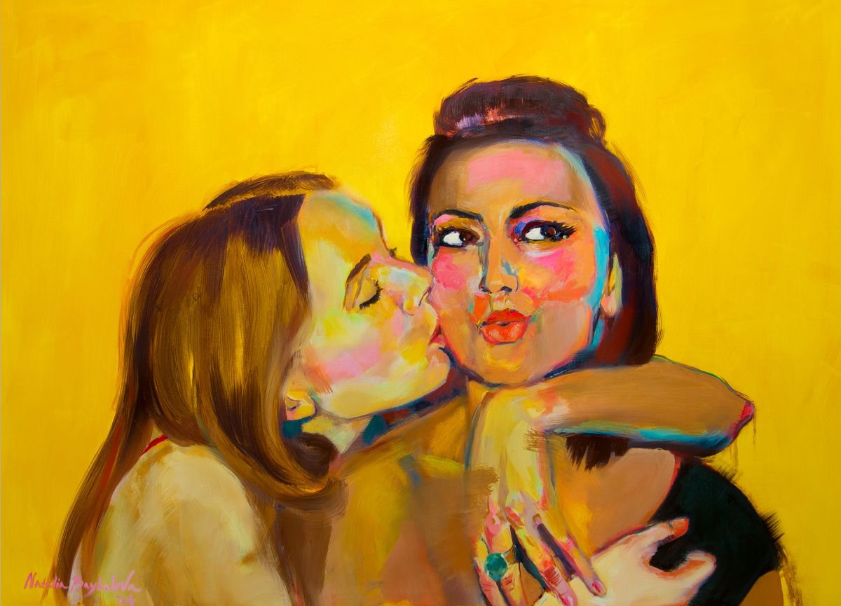 The kiss by Natalia Baykalova
