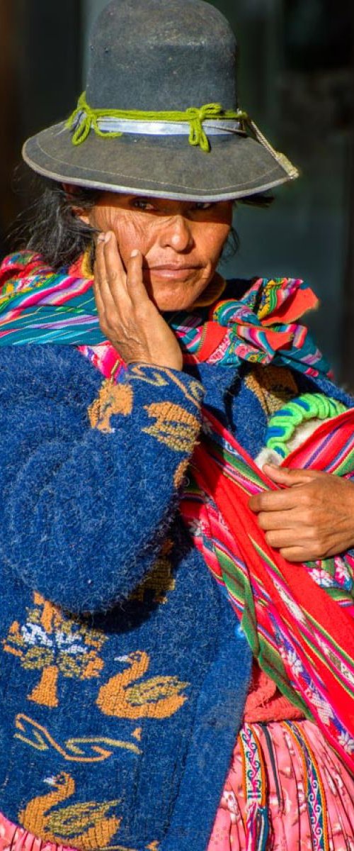 Cusco Woman 1, Peru A3 by Northlight Harbour
