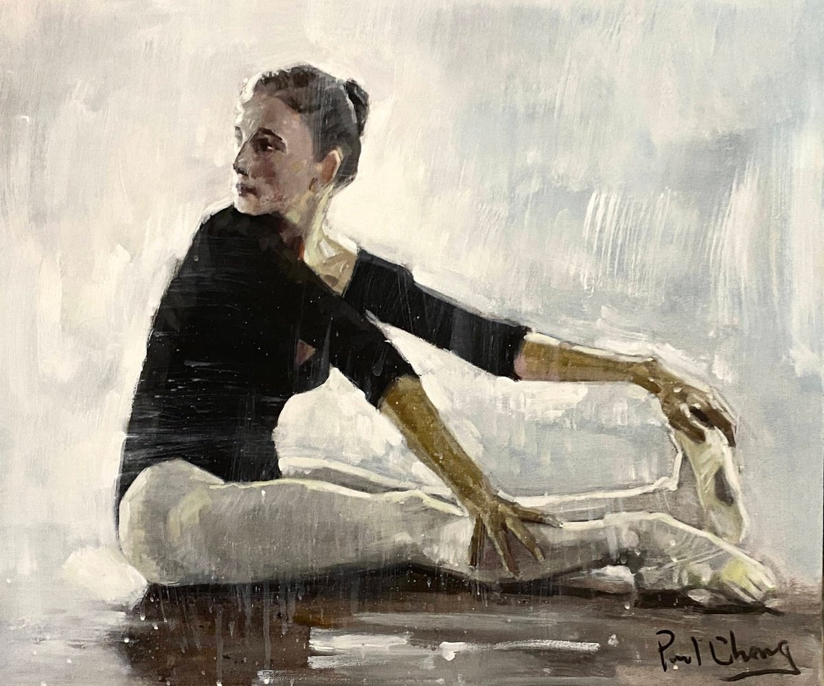  Serene Stretch By Paul Cheng, 24 X 20, Artwork For Sale On Artfinder