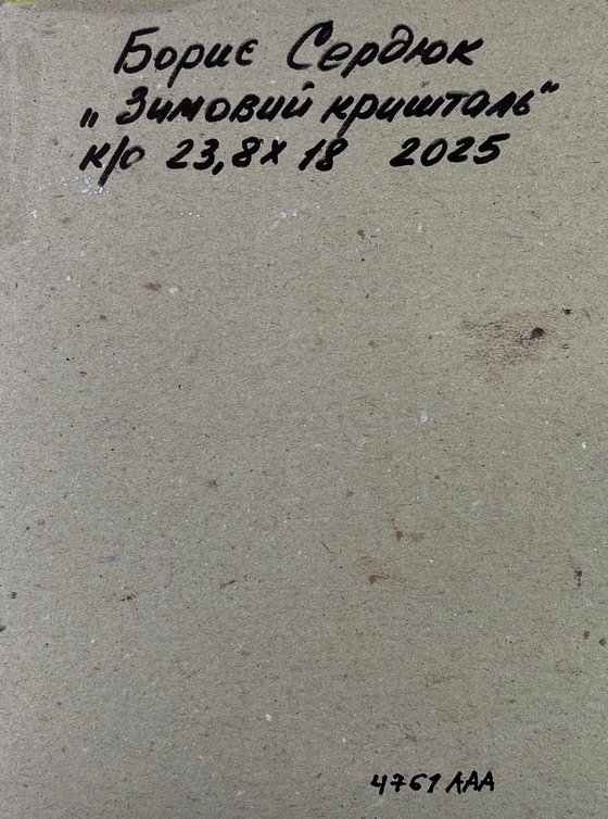 River Against the Backdrop of Snowy Trees