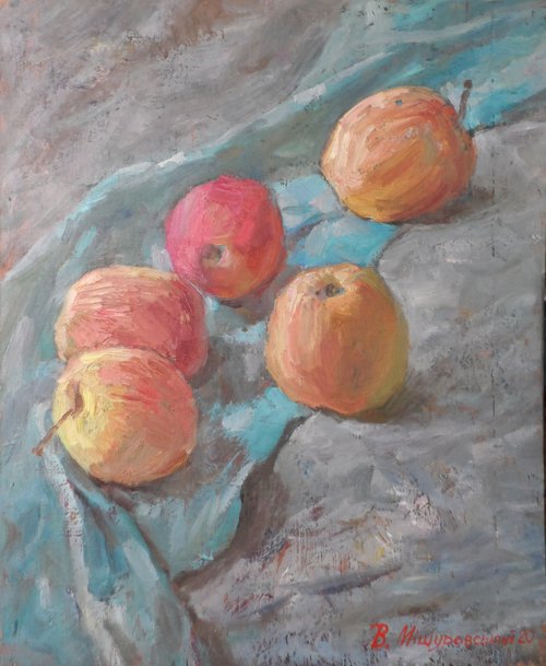 Apples by Viktor Mishurovskiy
