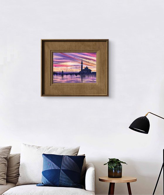 Sunset in Venice