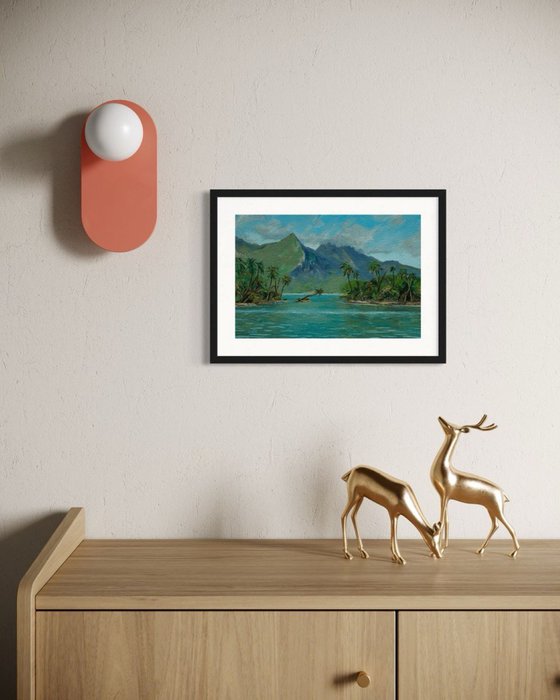 Tropical landscape