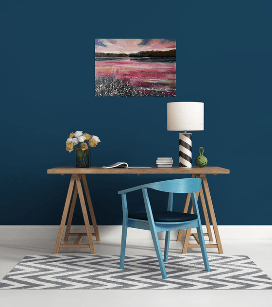 In the Embrace of the Pink Lake