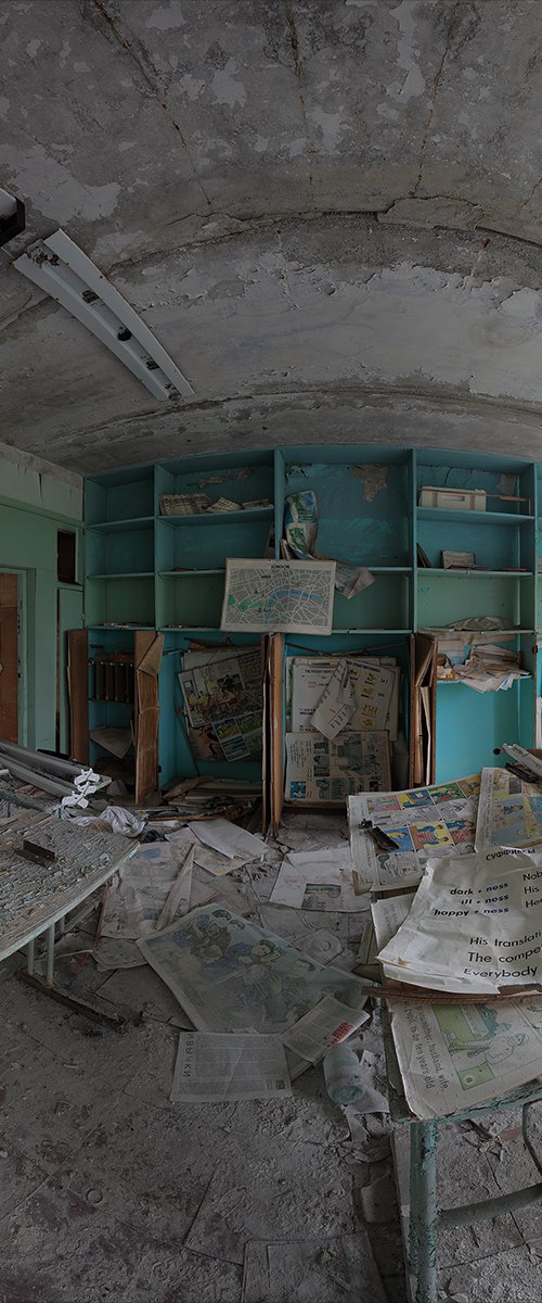 #11. Pripyat English Class 1 - Original size by Stanislav Vederskyi