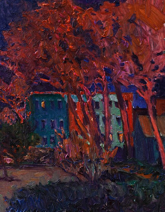 Night in Small town