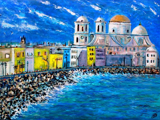 Cadiz ( large 40" x 30 " 102cm x 76 cm )