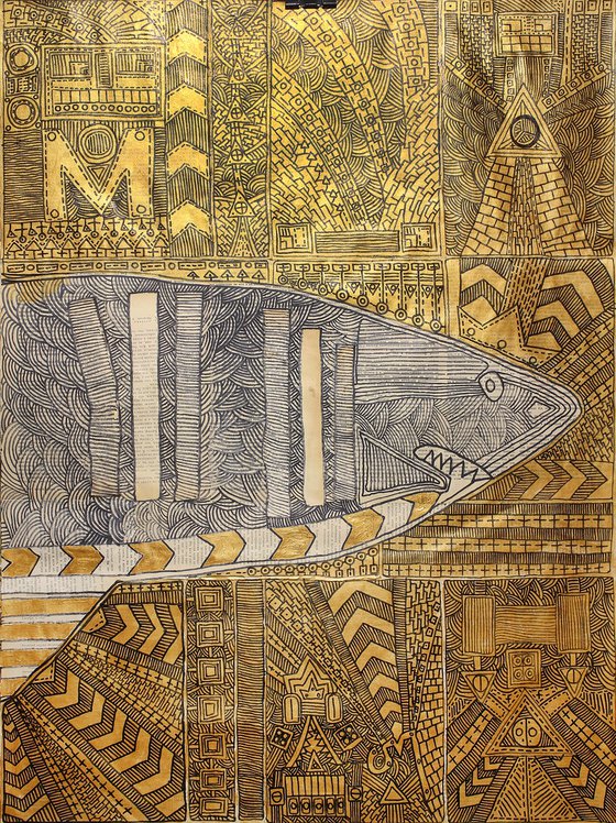 Shark (triptych)