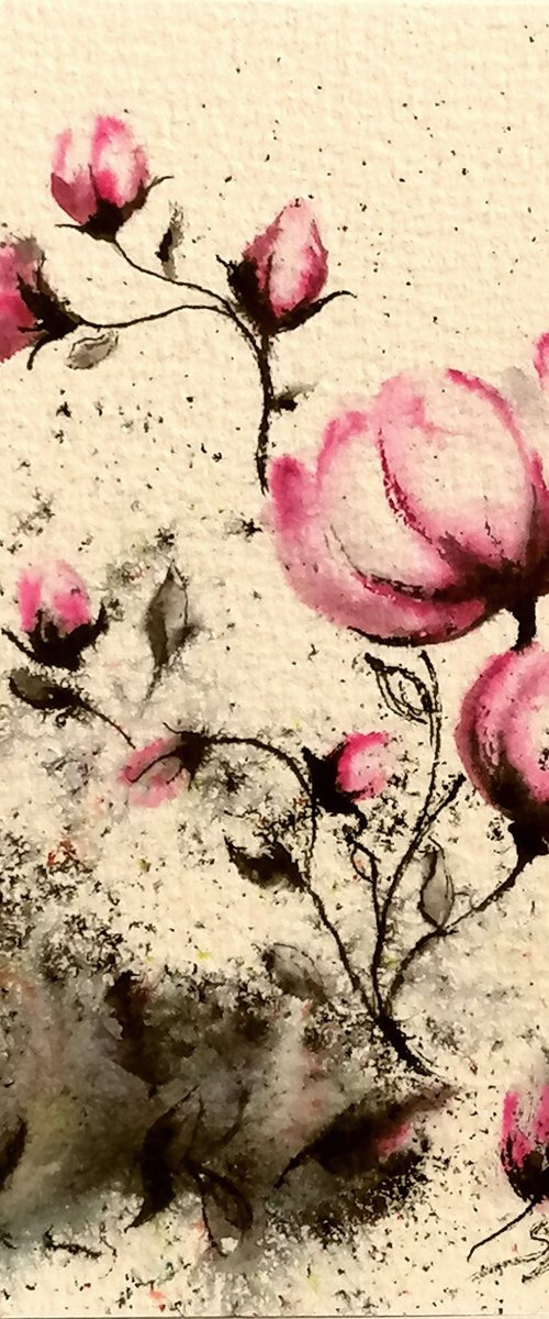 Magnolias by Susana Zarate Harris