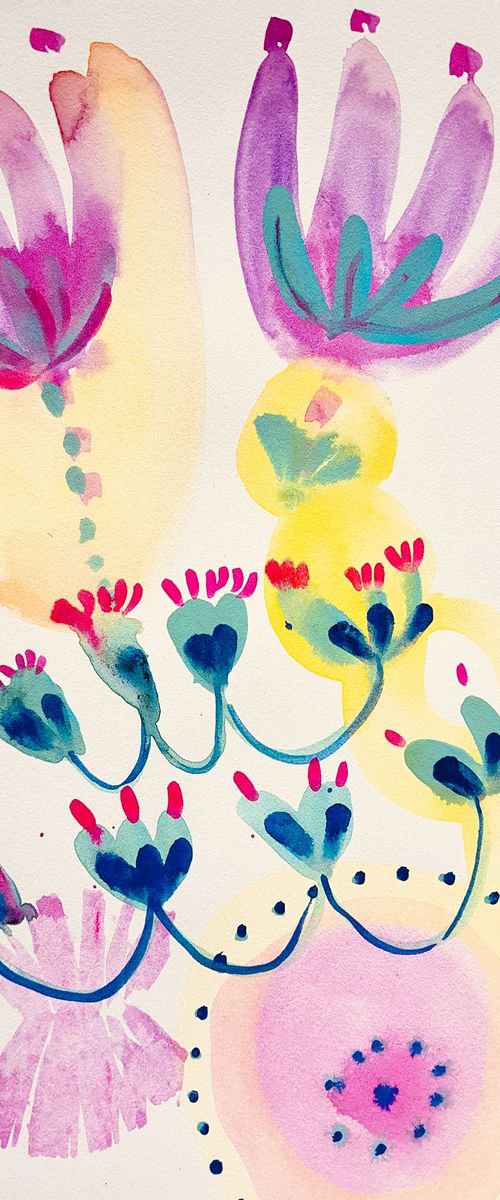 Dancing Blooms by Suzie Cumming