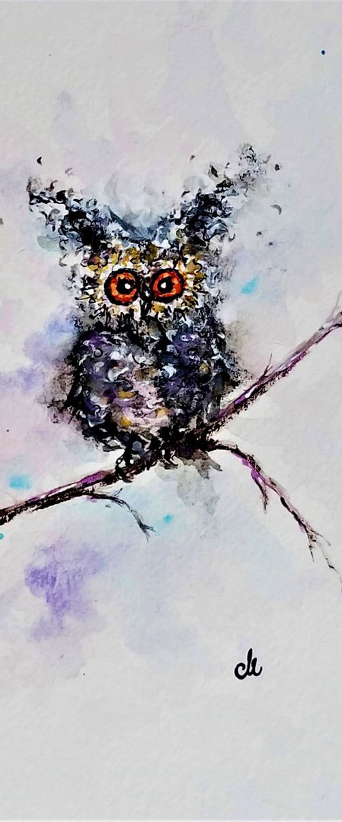 I am OWL yours.. #4/gift idea/free shipping in USA by Cristina Mihailescu