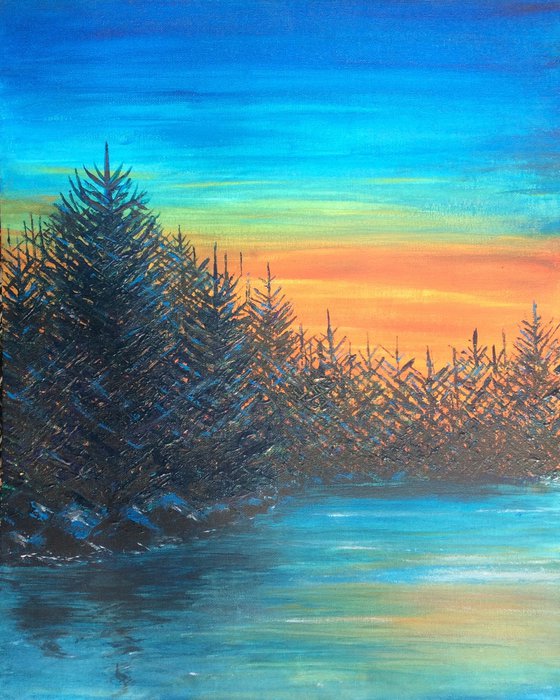 Spruce on the Water