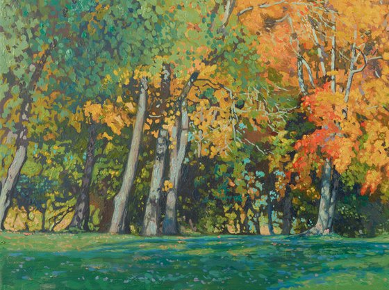 Golden autumn in Tsaritsyno