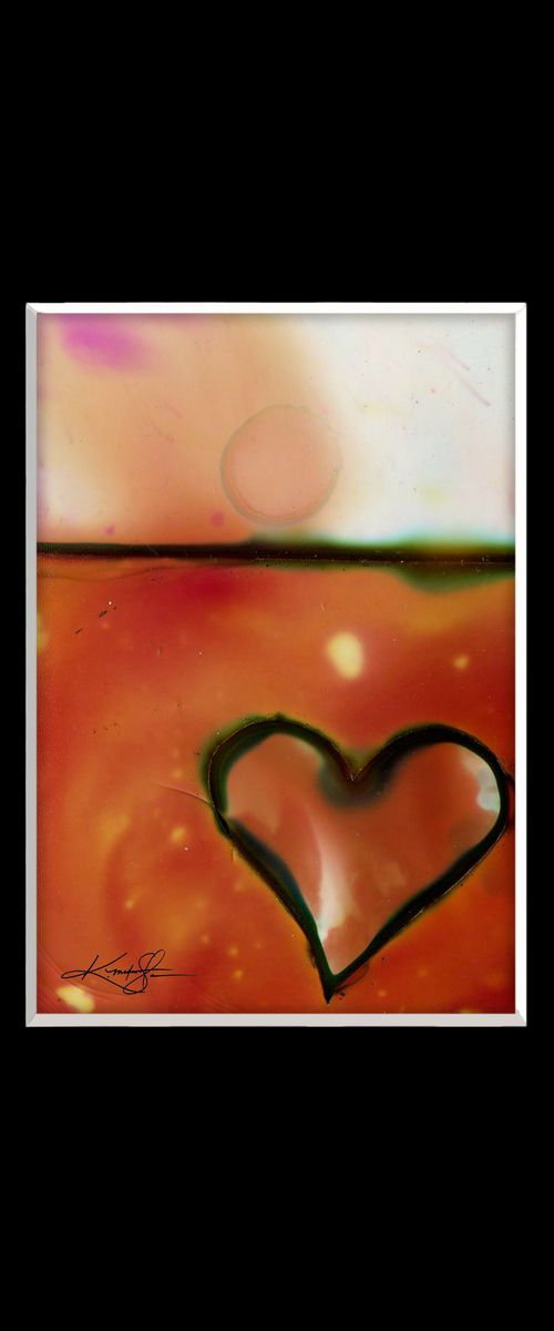 Magical Heart 898 - Abstract art by Kathy Morton Stanion by Kathy Morton Stanion