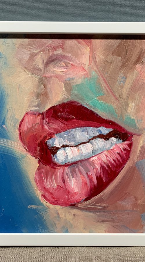 Red lips. by Vita Schagen