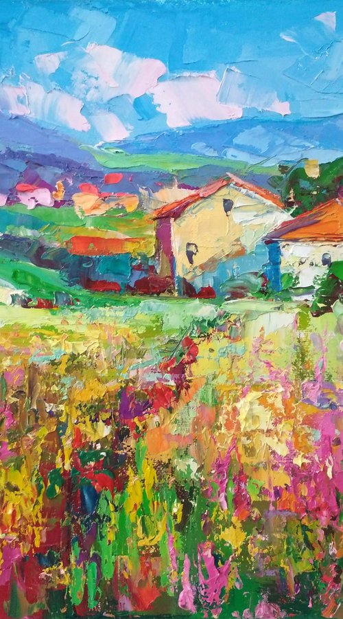 Rural landscape 01 by Andrej  Ostapchuk