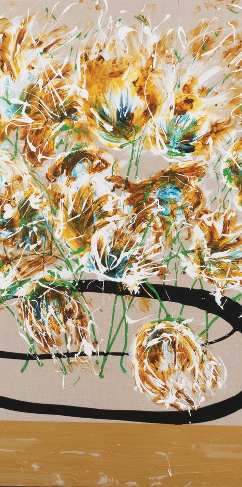 Flowers From Spring 'Golden' 2018 by Annette Spinks