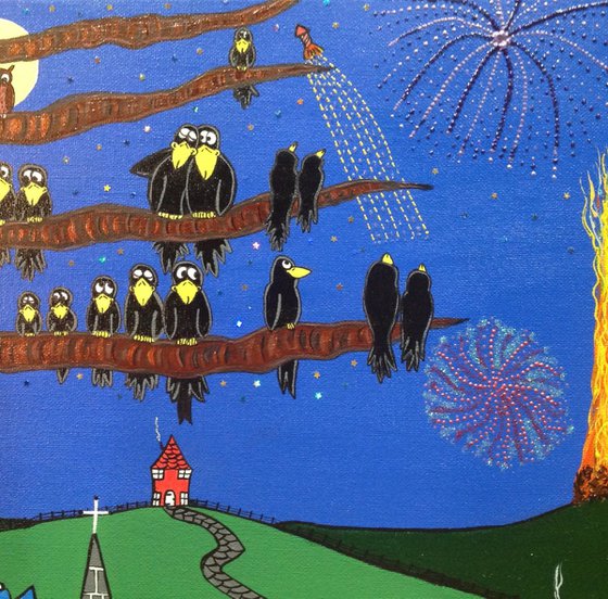 Bonfire Night For Crows