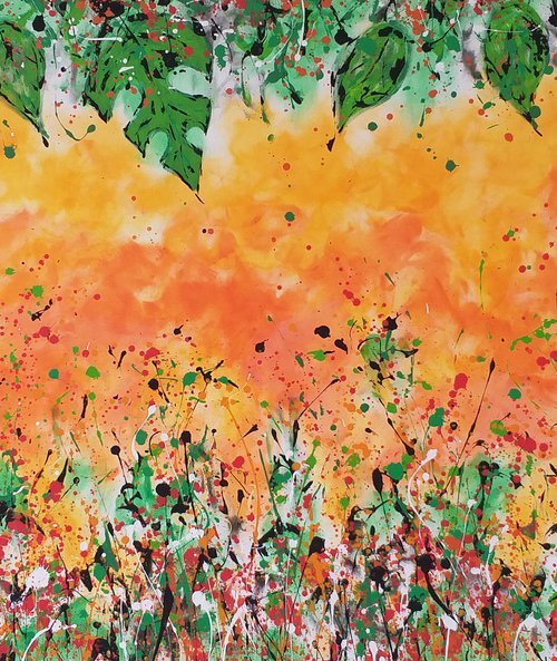 Jungle Flowers by M.Y. by Max Yaskin
