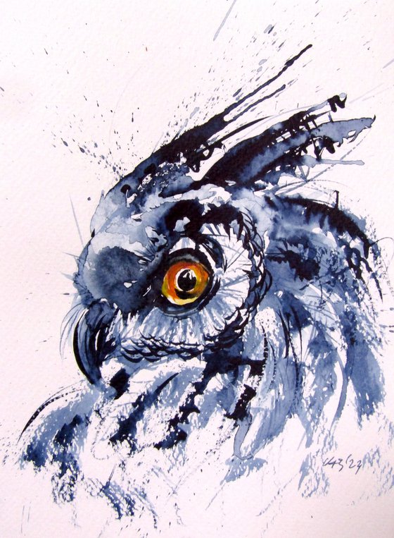 Owl portrait II