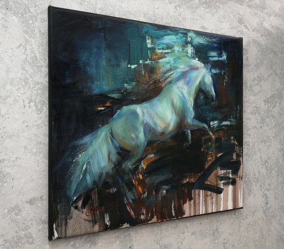 White Phantom Stallion