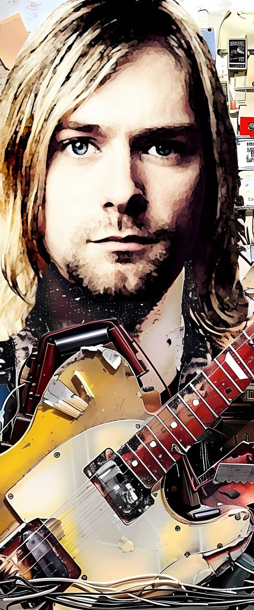 Kurt Cobain Nirvana by BAST