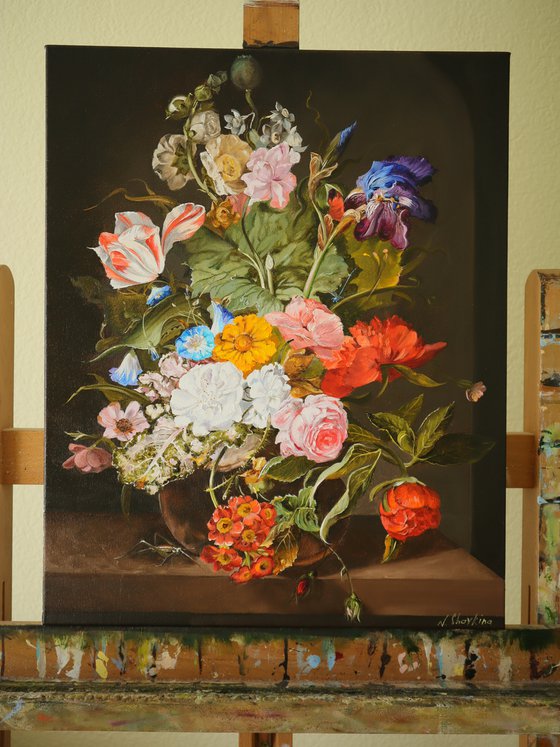 Large floral Still life