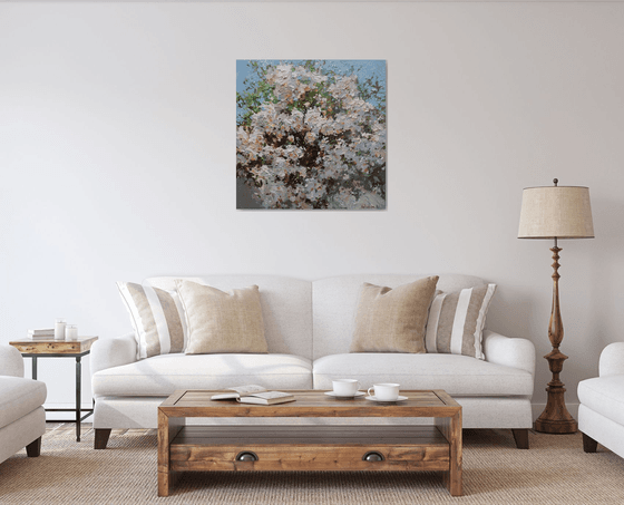 Summer roses Original oil painting
