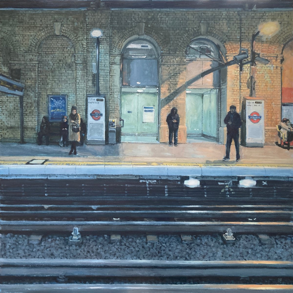 Farringdon Tube Station by Ben Hughes