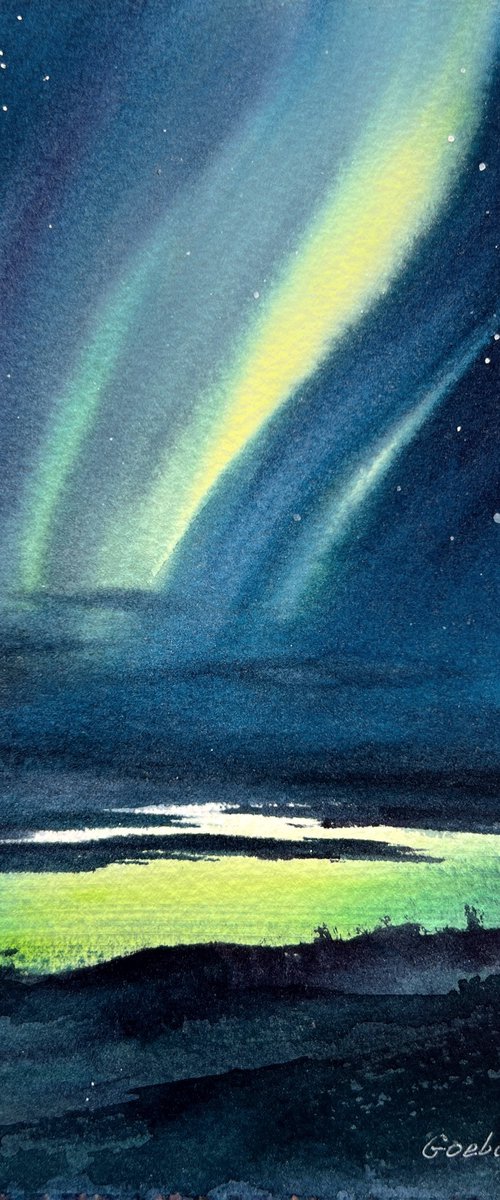 Northern lights #36 by Eugenia Gorbacheva