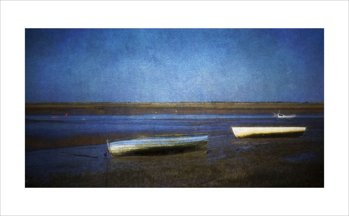 Boats at Low Tide by Martin Fry
