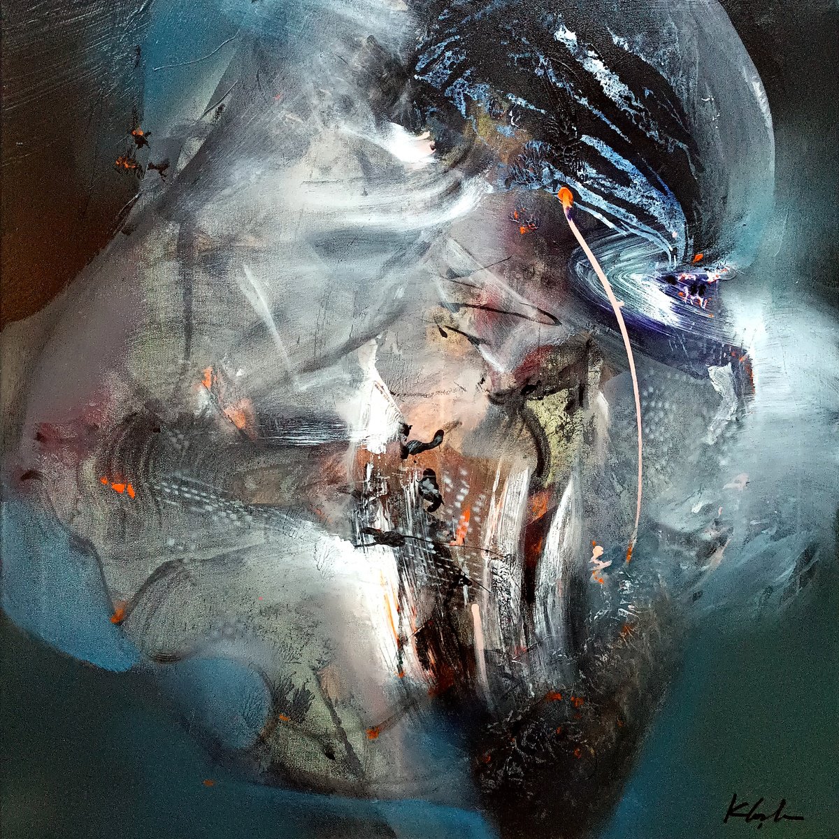Anatomy Of An Unfinished Light By Kloska Ovidiu, 28 X 28, Artwork For Sale On Artfinder