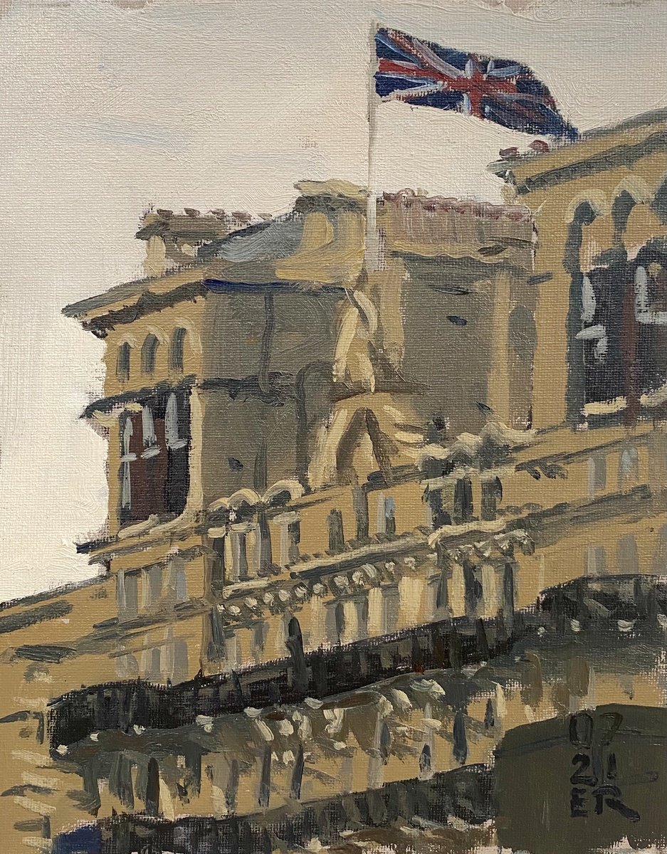 Detail of the Grand Hotel, Brighton by Elliot Roworth