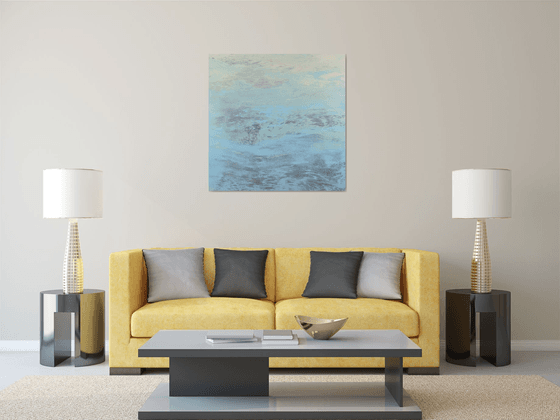 Shifting Sand - Modern Abstract Expressionist Seascape