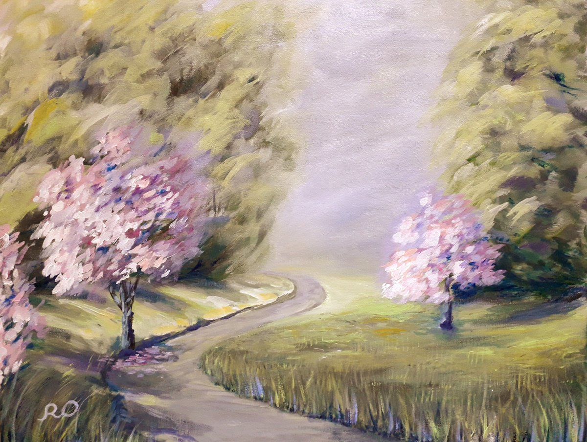  Spring Fog By Olga Rokhmanyuk | Roartus, 20 X 16, Artwork For Sale On Artfinder