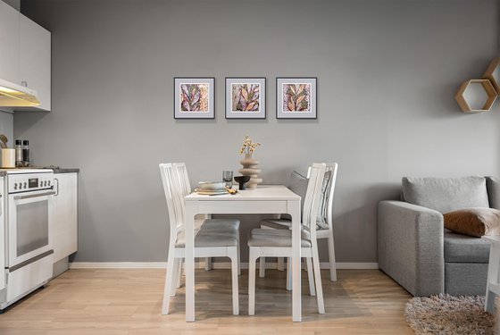 Royal Garden, set of 3