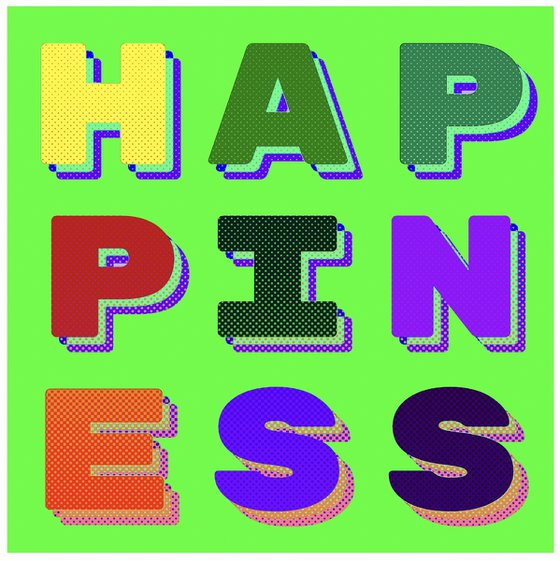 HAPPINESS - green