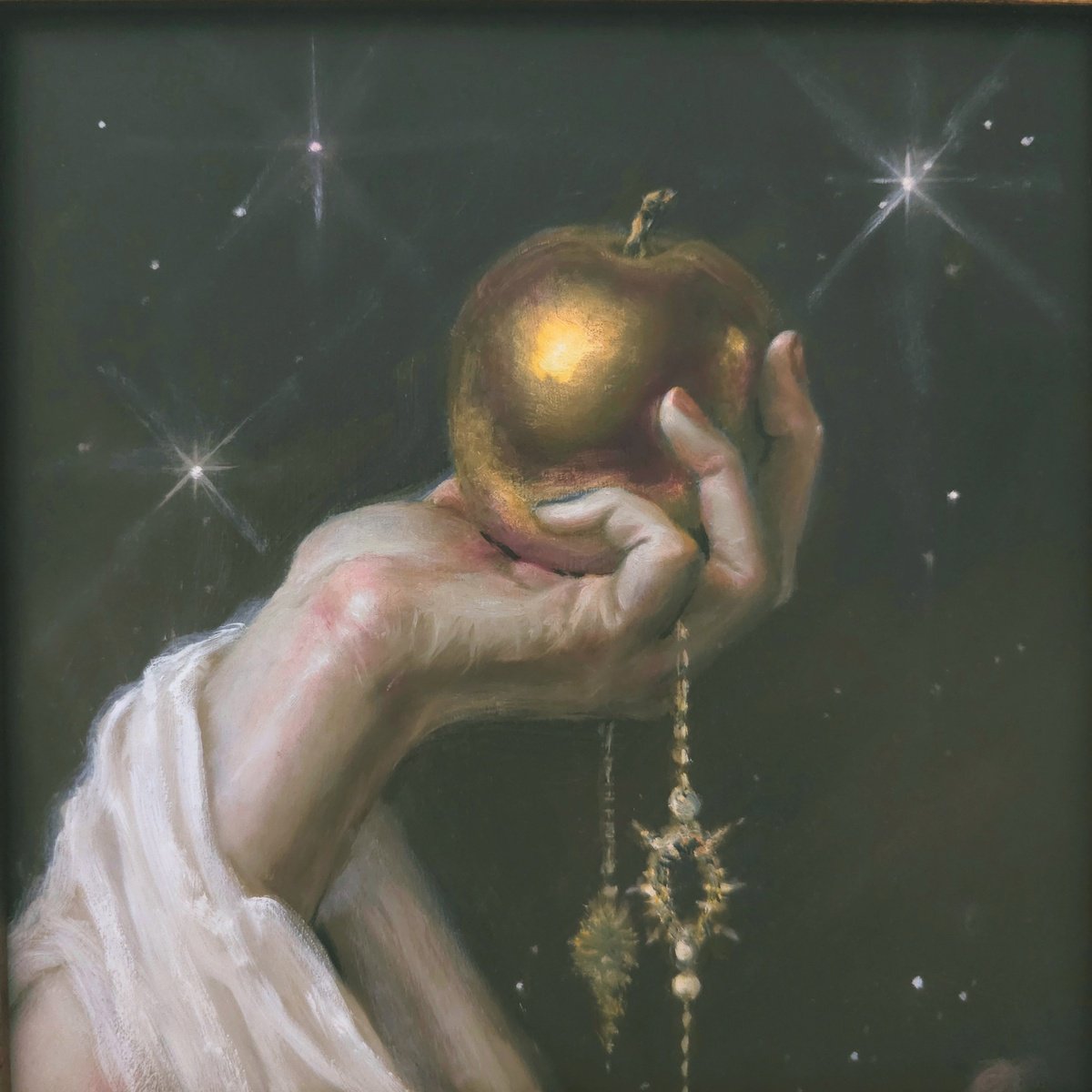 Expressive Oil Painting , Seed Of Creation By Ellisa Hague, 11 X 11, Artwork For Sale On Artfinder